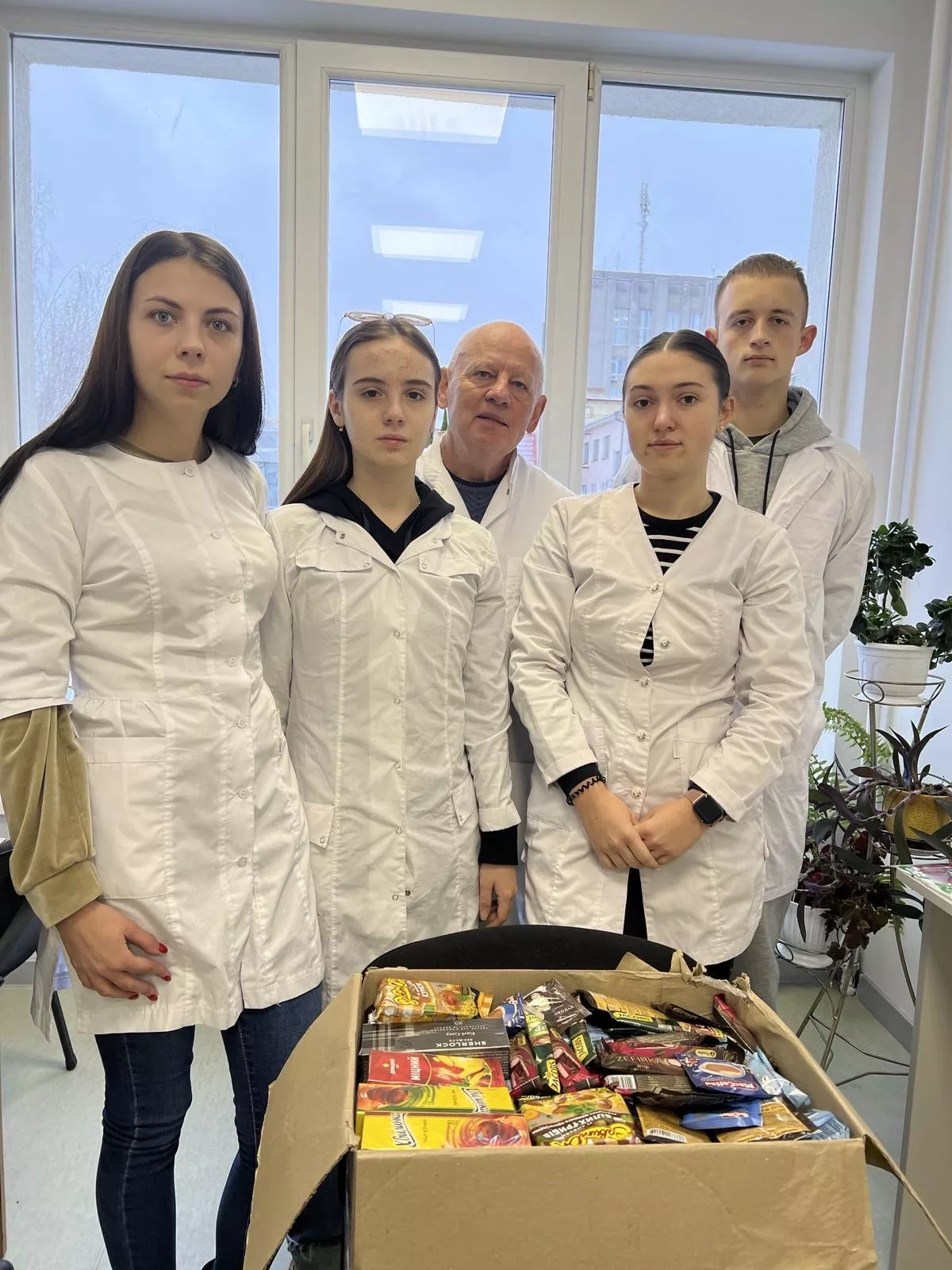 Студенти медичного факультету підтримують захисників на «нулі»