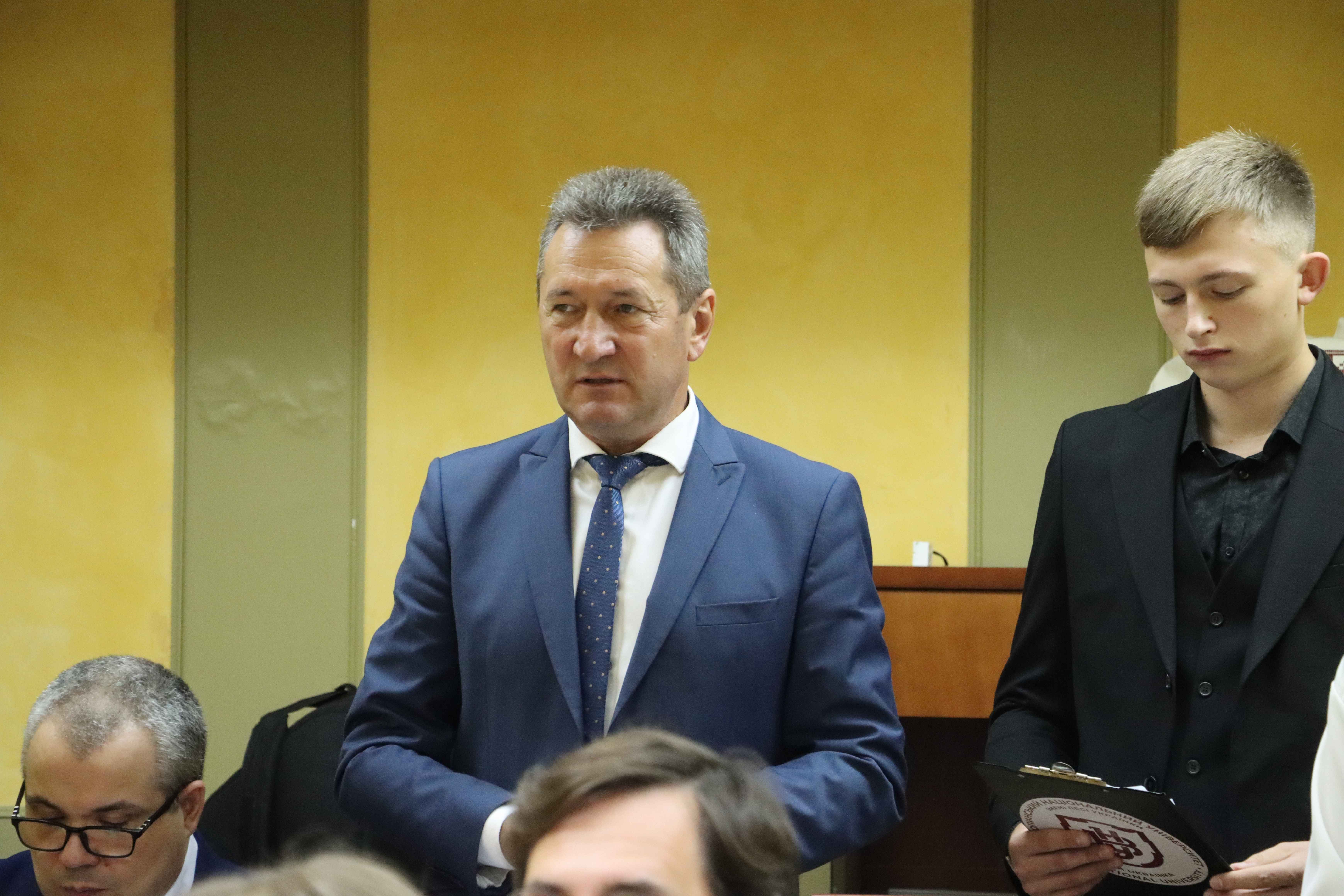 Відбулось урочисте засідання вченої ради з нагоди Дня працівників освіти та Дня захисників і захисниць України 