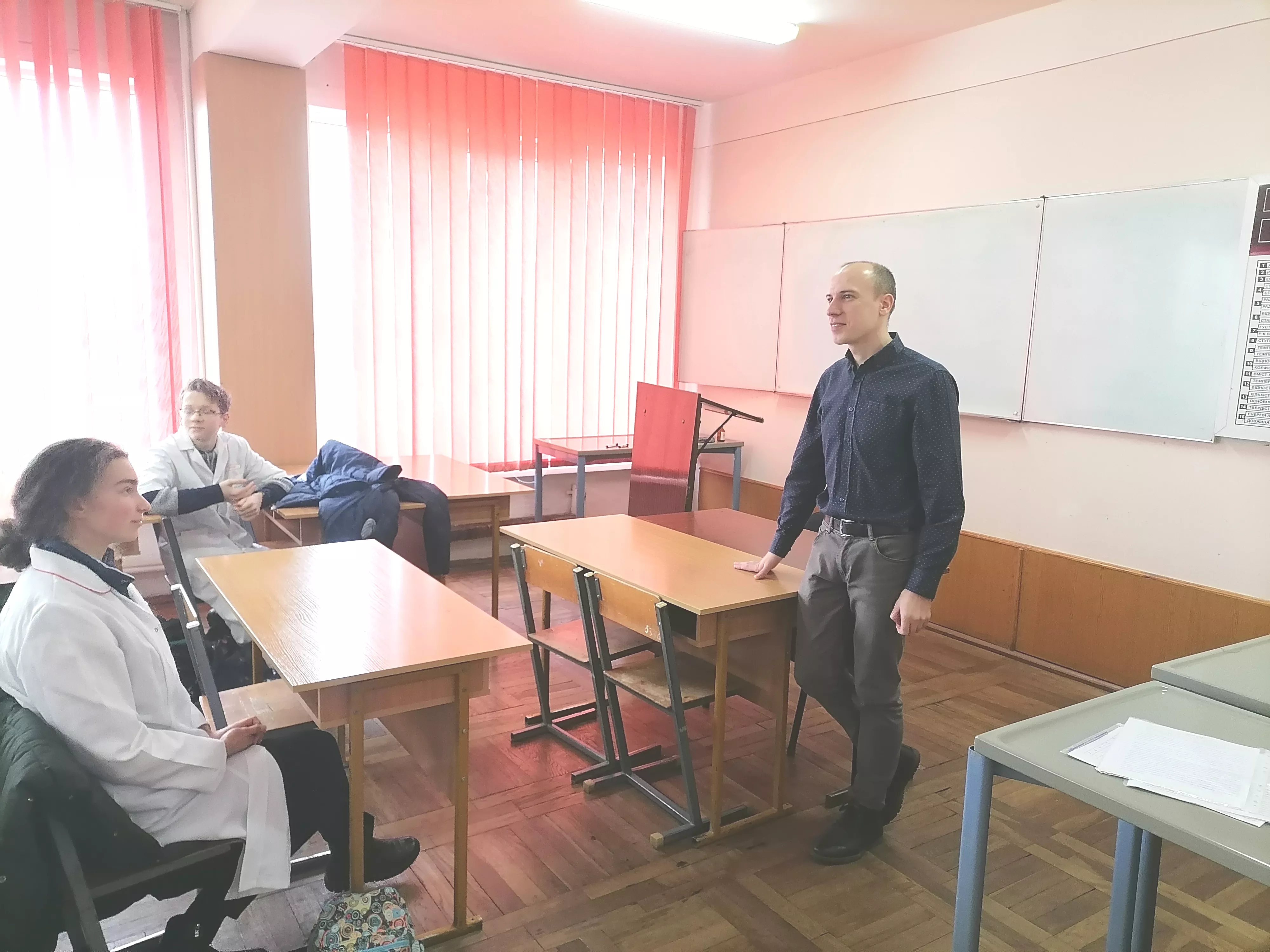 Вчитель Луцького НВК № 9 Володимир Зарубко