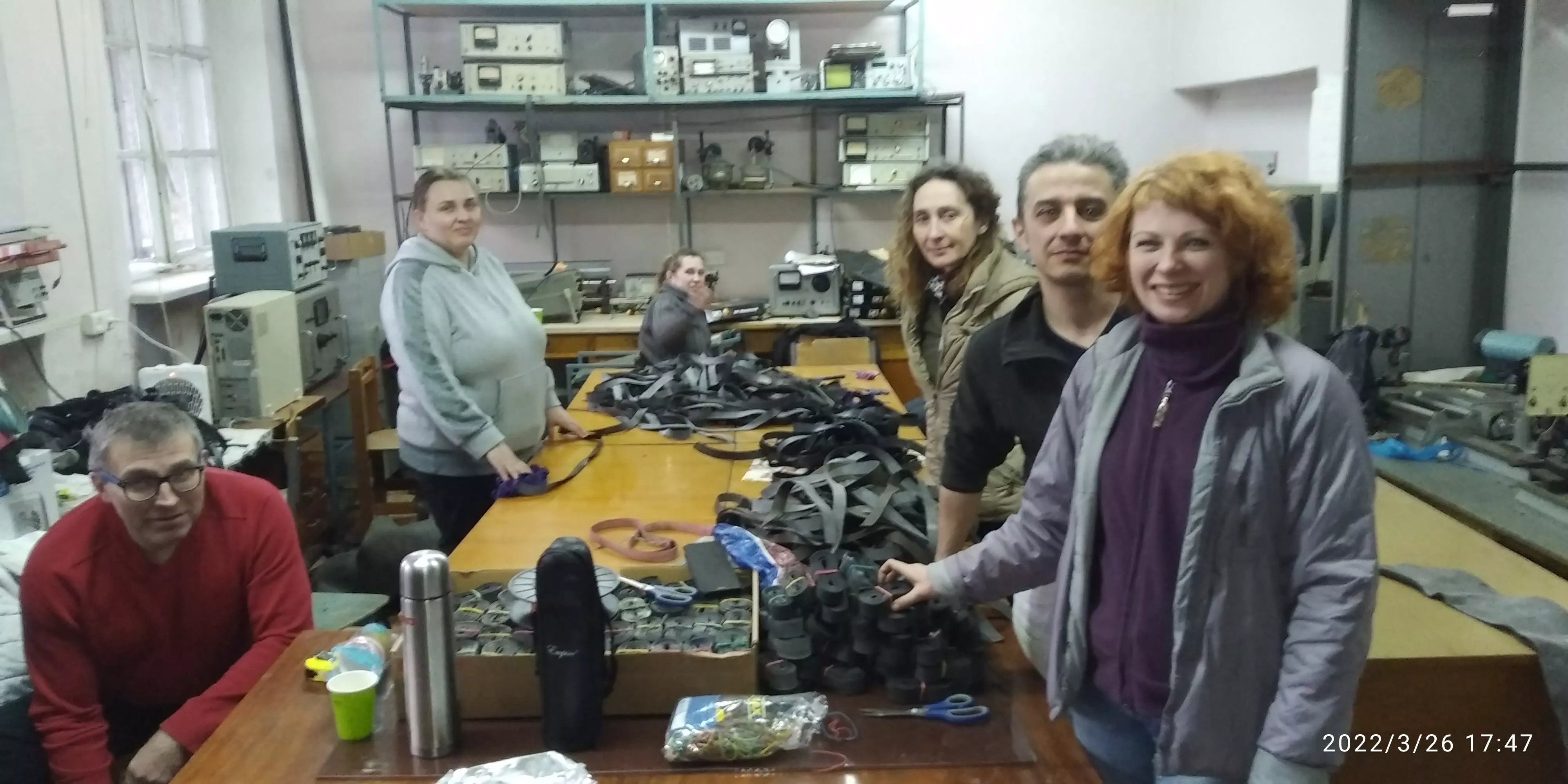 В Університеті виготовляють кровоспинні джгути