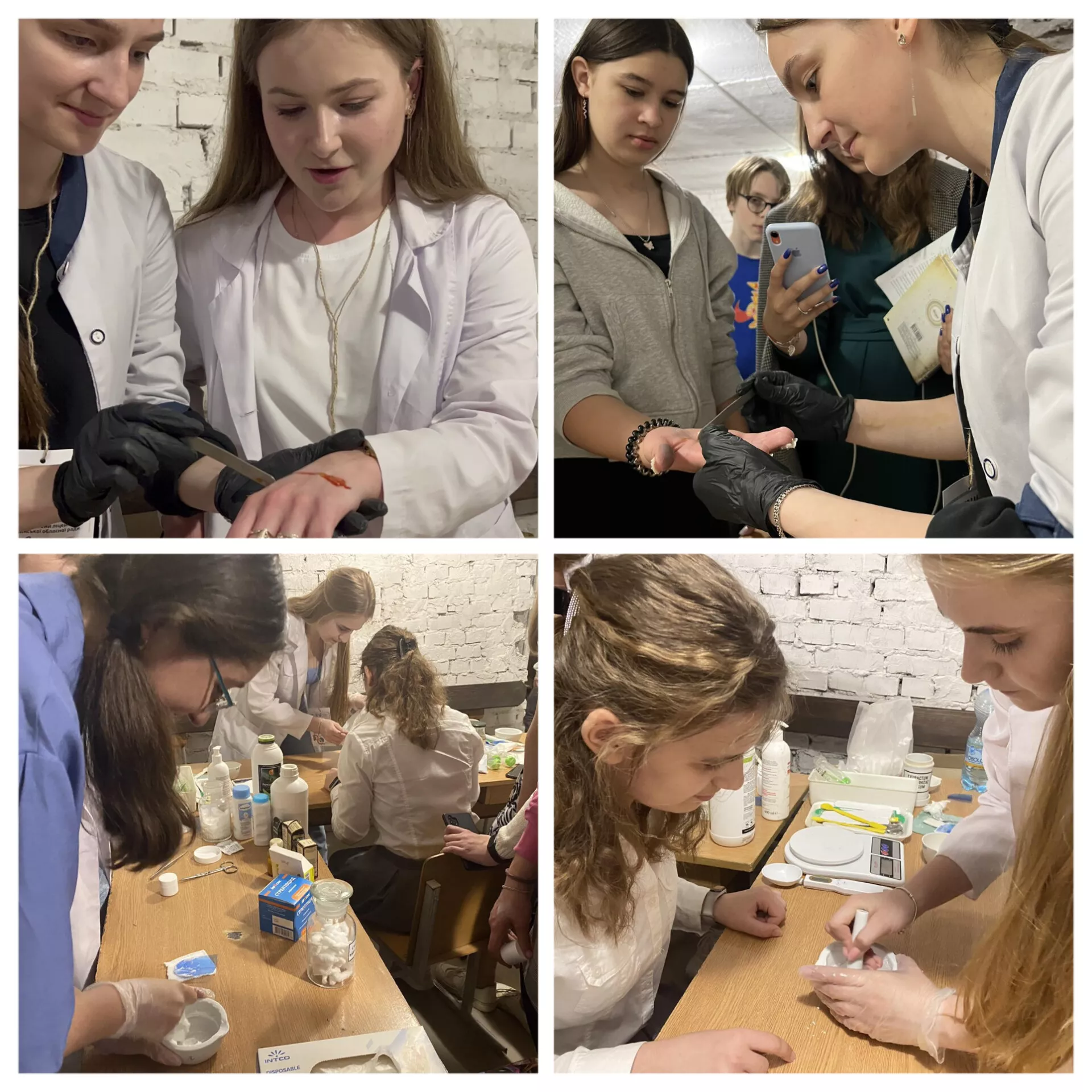 Студенти розповіли ліцеїстам про переваги навчання на факультеті хімії, екології та фармації