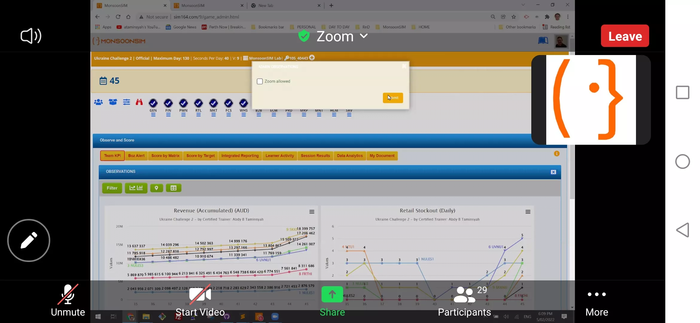 Науковці практикувалися в упровадженні елементів симулятивного моделювання в навчальний процес