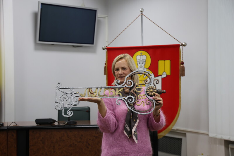 Студенти факультету міжнародних відносин – учасники стажування у Луцькій міській раді