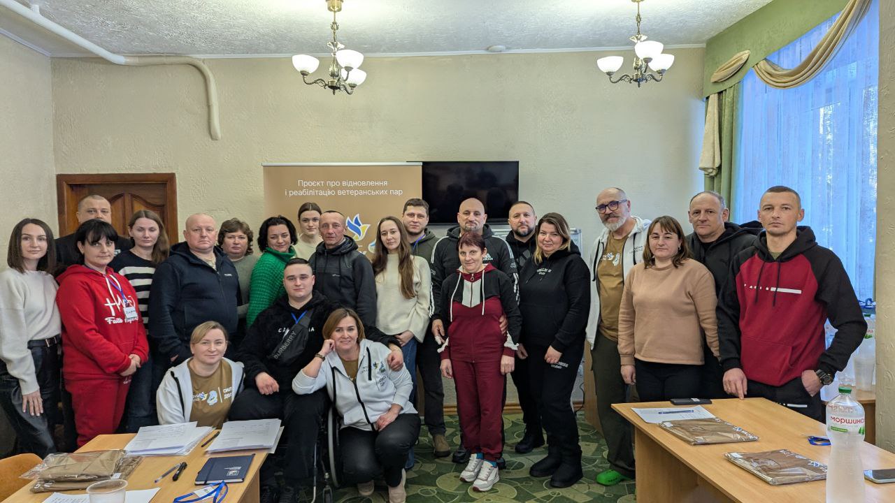 Наукове партнерство в проєкті психофізіологічної реабілітації ветеранських родин «СИЛА ДВОХ»
