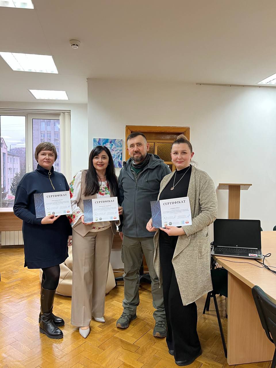 Навчання із застосування протоколів травмафокусованої терапії (TF-CBT) у роботі з військовослужбовцями та цивільними на кафедрі практичної психології та психодіагностики