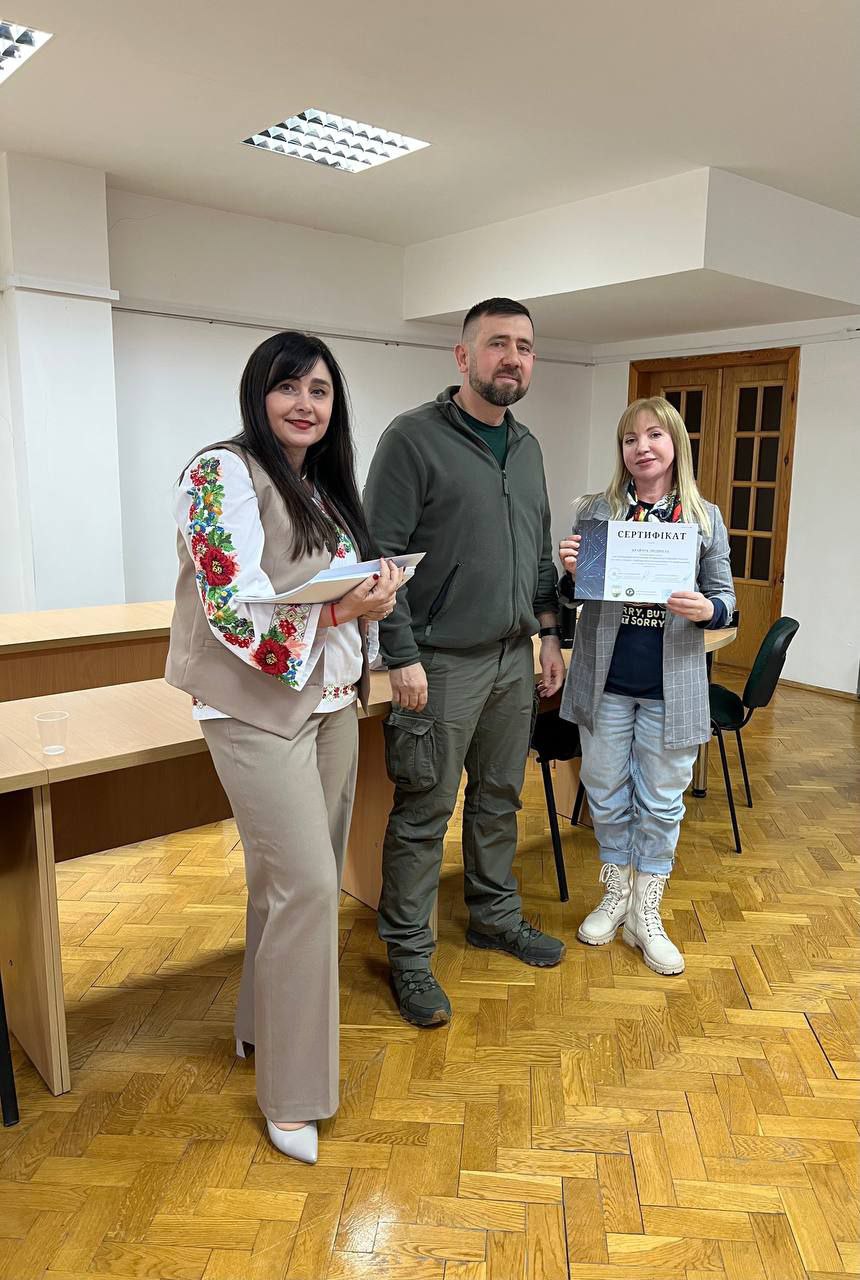 Навчання із застосування протоколів травмафокусованої терапії (TF-CBT) у роботі з військовослужбовцями та цивільними на кафедрі практичної психології та психодіагностики