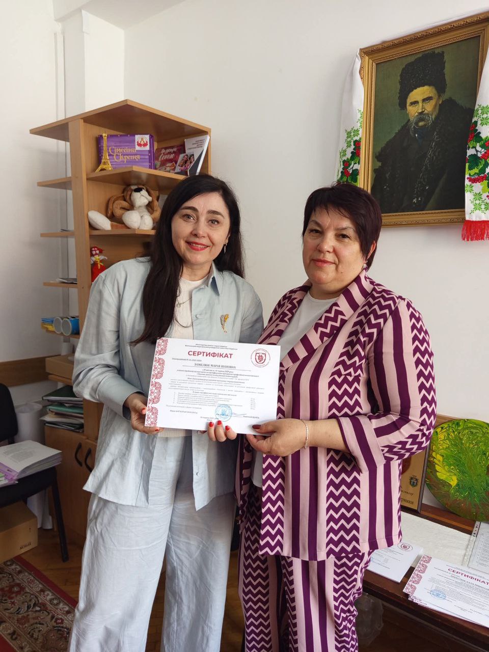 У Науково-методичному центрі «Ментальне здоров’я» відбувся випуск слухачів сертифікатних курсів із підвищення професійної компетентності