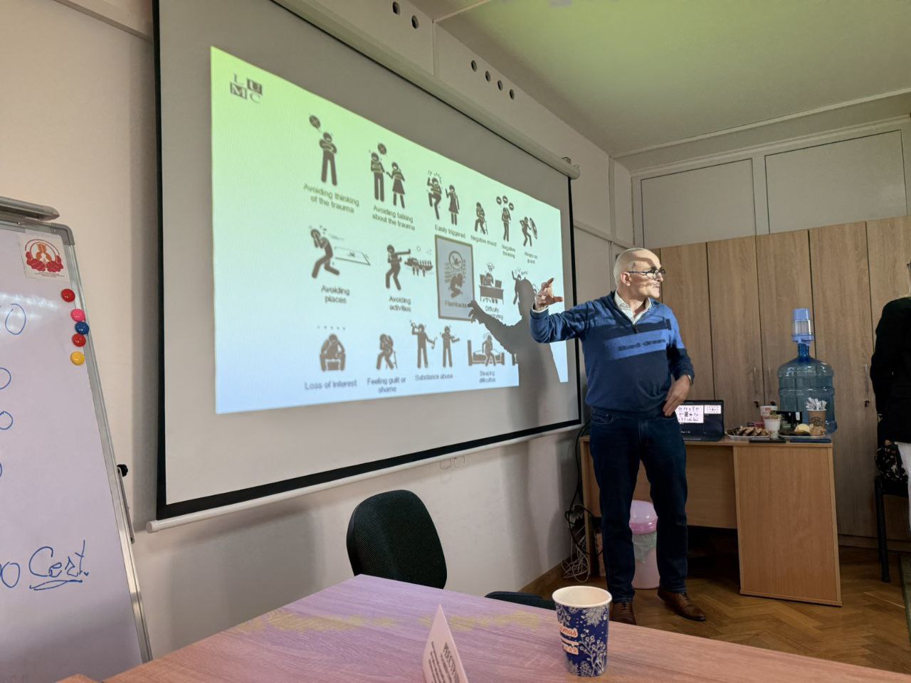 На кафедрі практичної психології та психодіагностики навчали як підтримувати психічне здоров’я у військових, ветеранів і цивільних