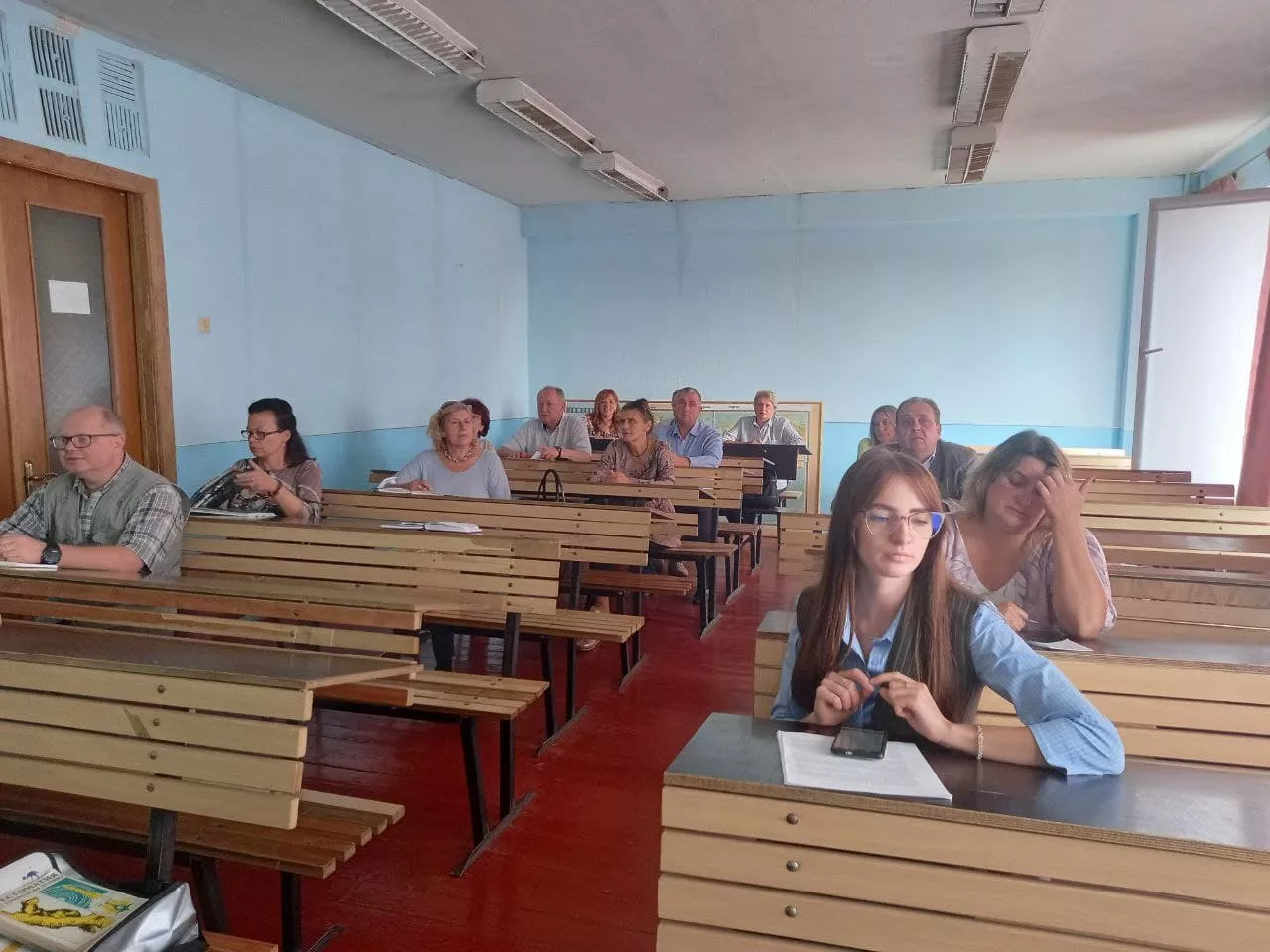 На кафедрі фізичної географії заслухали звіти здобувачів третього освітньо-наукового рівня