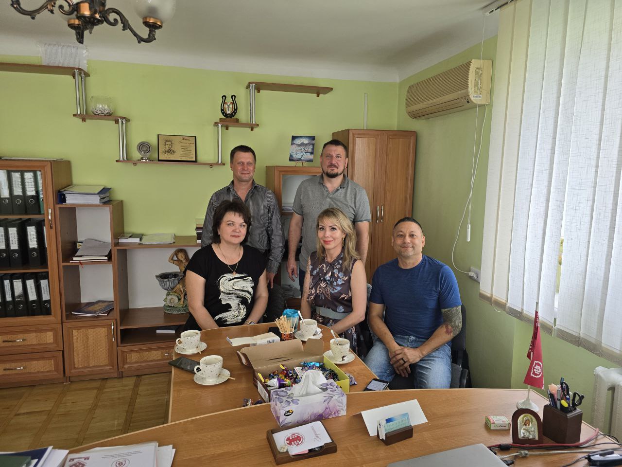 Зустріч із американським дослідником та волонтером