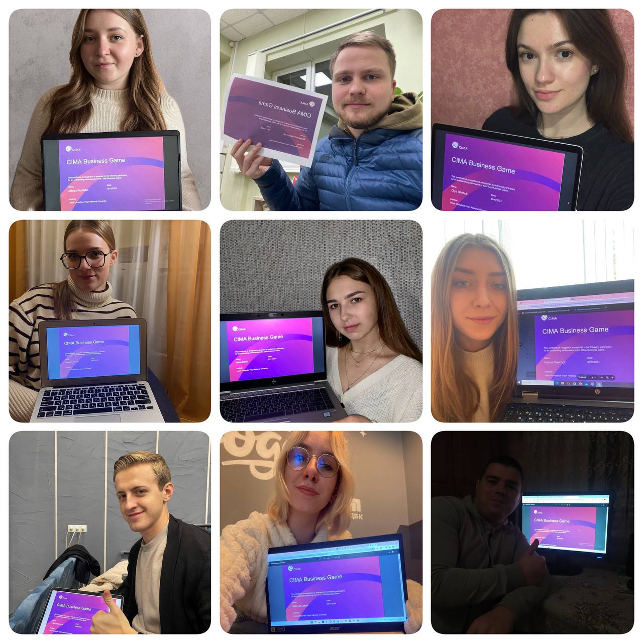 Вагома перемога Університету в Business Game від CIMA