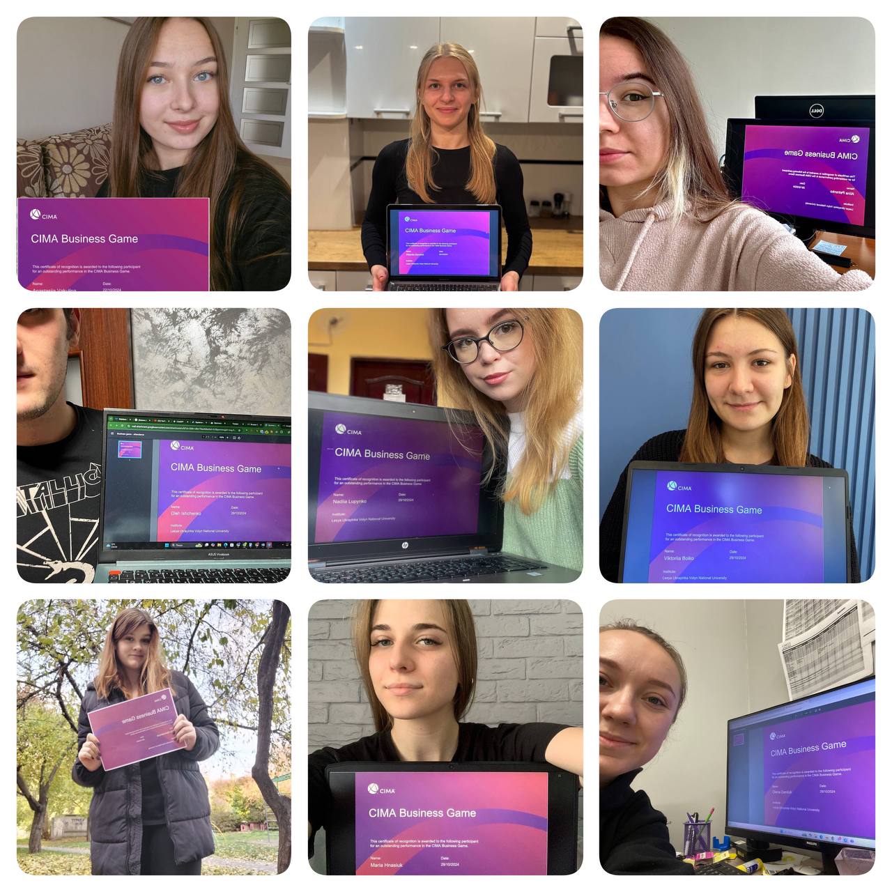 Вагома перемога Університету в Business Game від CIMA