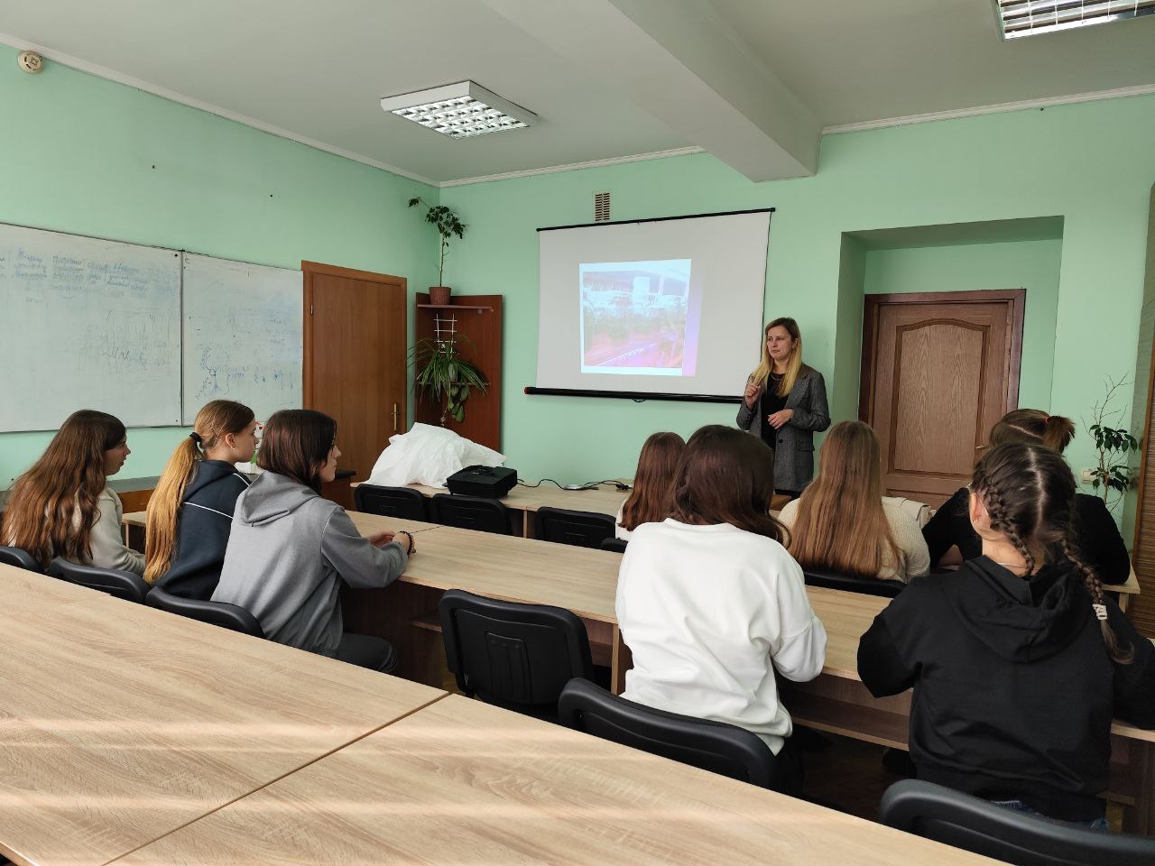 Продовжуємо знайомити учнів із факультетом біології та лісового господарства