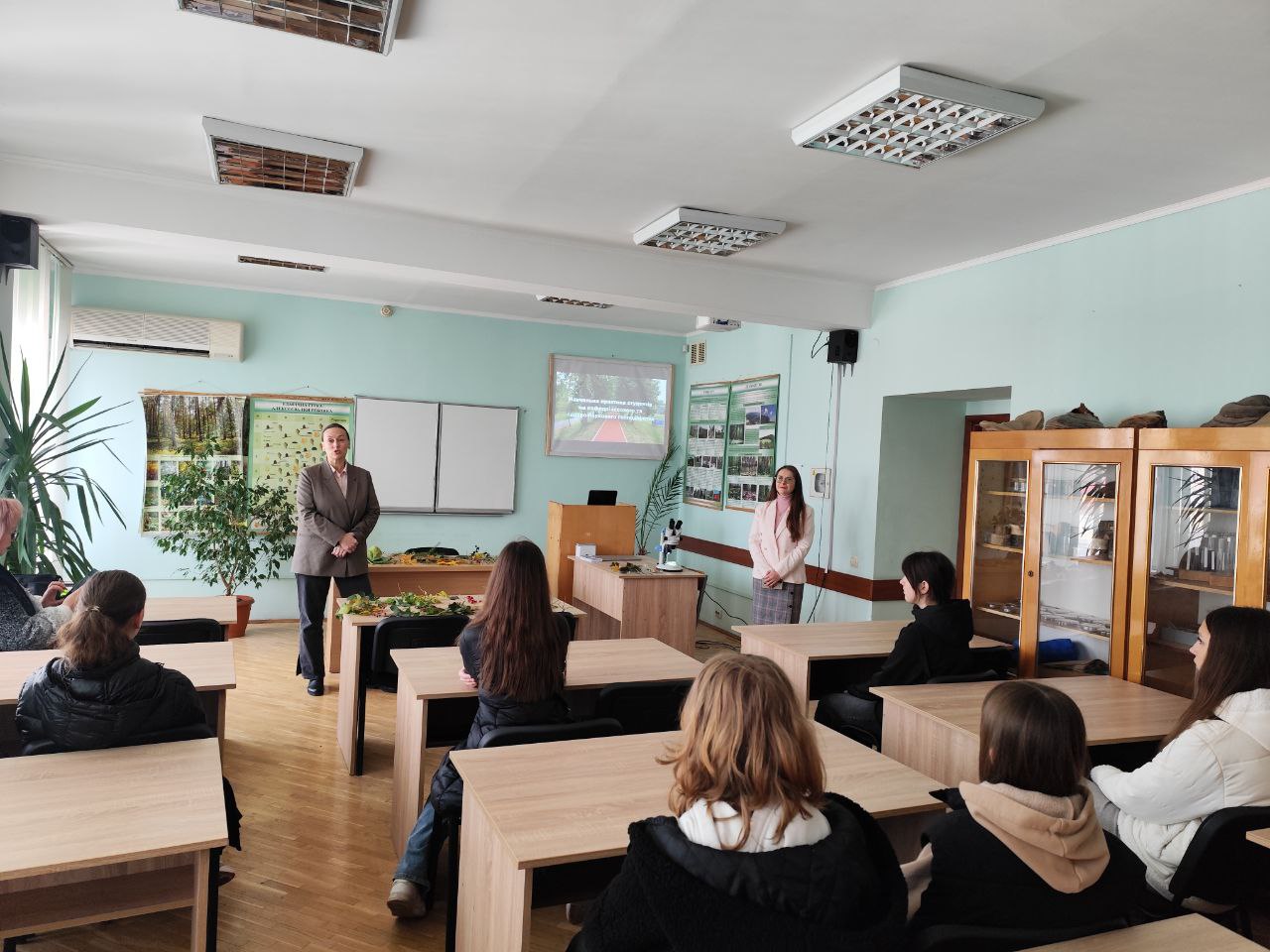 Продовжуємо знайомити учнів із факультетом біології та лісового господарства