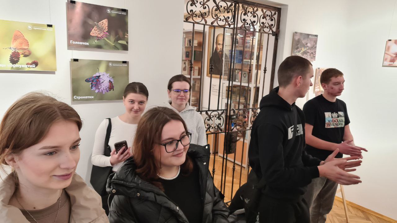 Жива природа в об’єктиві: знайомство студентів із фотолітописом НПП «Цуманська пуща»