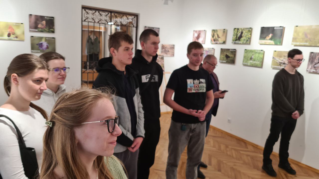 Жива природа в об’єктиві: знайомство студентів із фотолітописом НПП «Цуманська пуща»