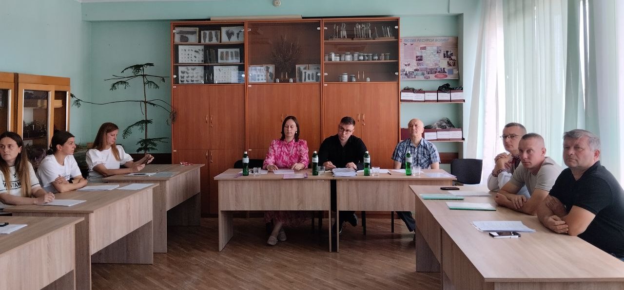 Захист бакалаврських робіт на кафедрі лісового та садово-паркового господарства