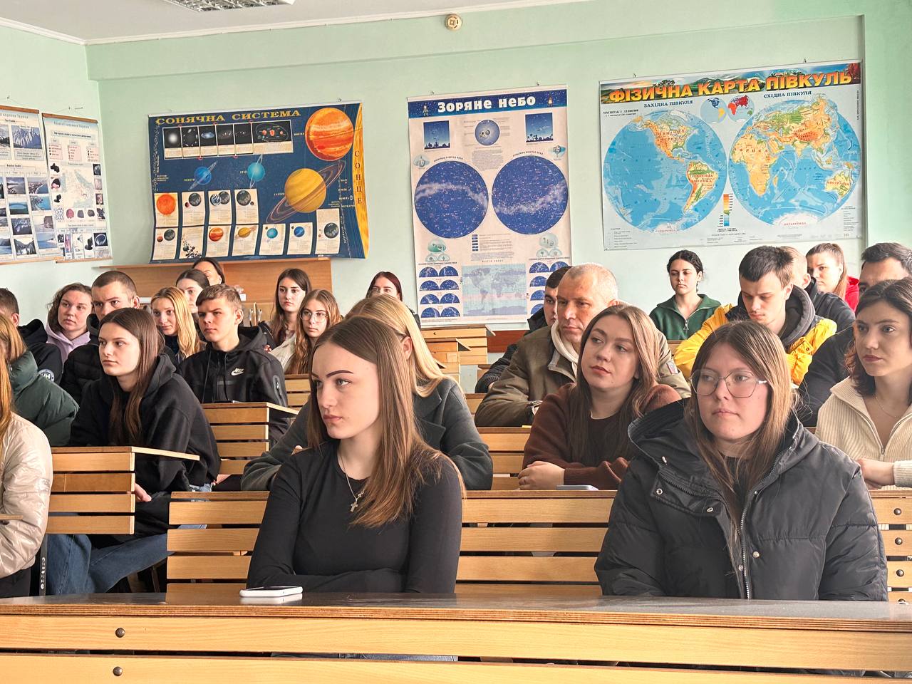 Зустріч студентів із керівником Північно-Західного міжрегіонального управління лісового і мисливського господарства Борисом Бабелясом