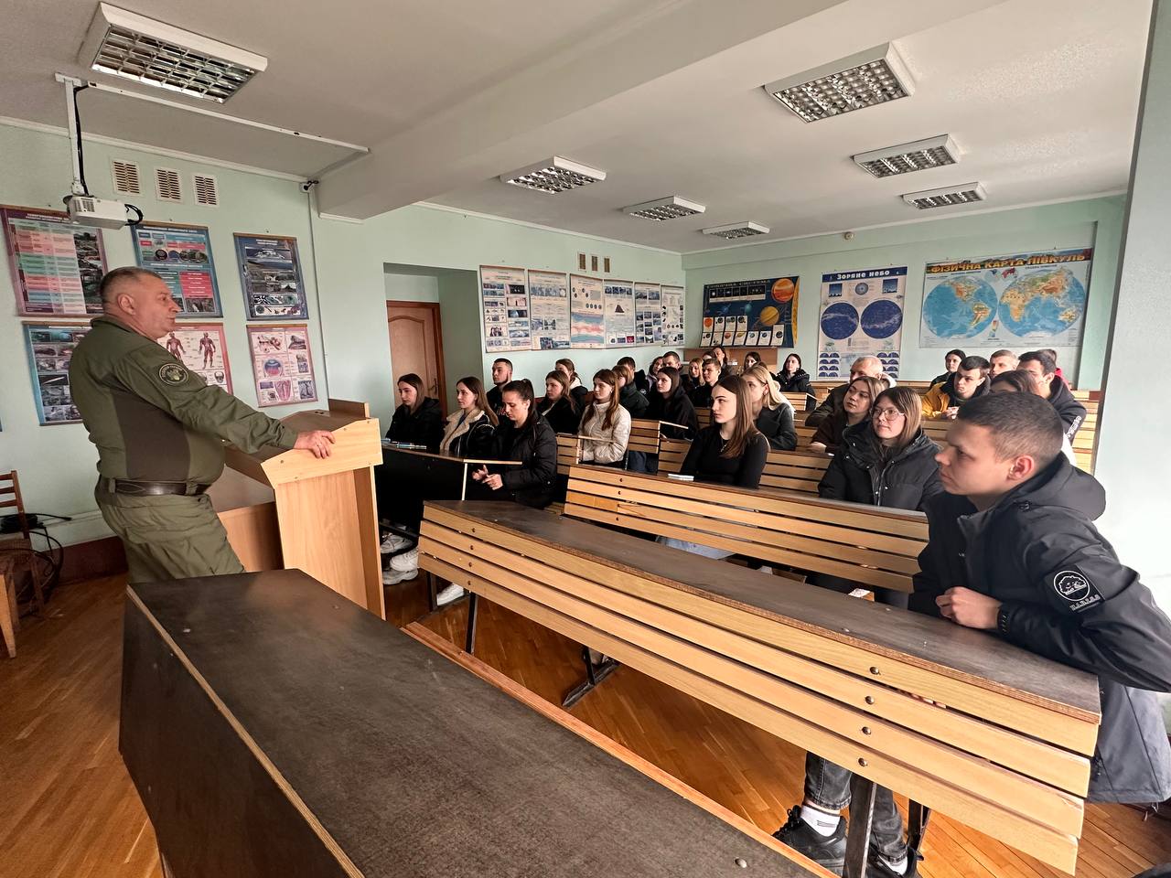 Зустріч студентів із керівником Північно-Західного міжрегіонального управління лісового і мисливського господарства Борисом Бабелясом