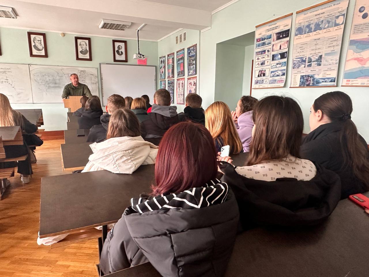 Зустріч студентів із керівником Північно-Західного міжрегіонального управління лісового і мисливського господарства Борисом Бабелясом