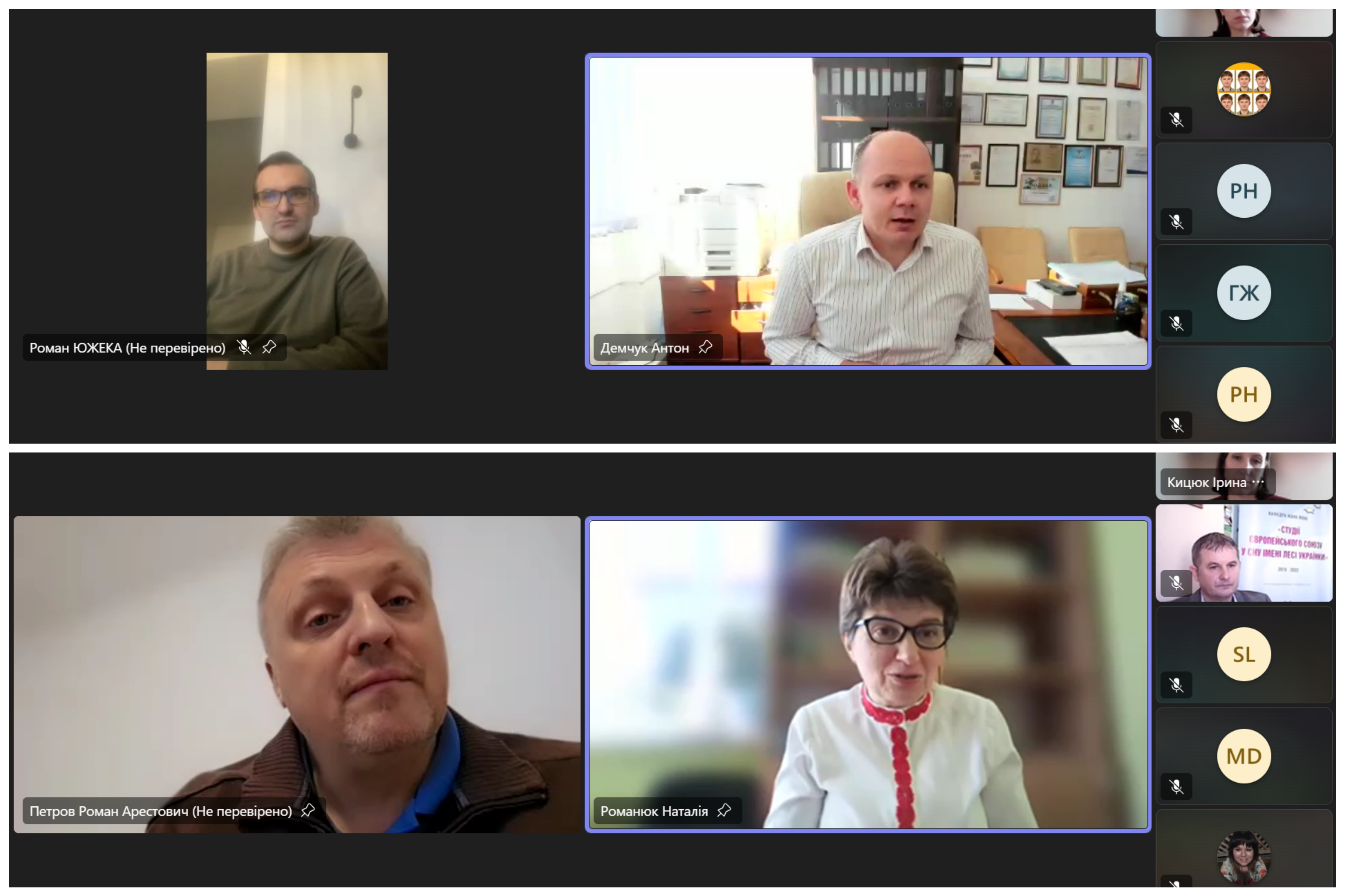 У межах міжнародного проєкту відбулася онлайн-конференція «Актуальні проблеми європейської інтеграції України»