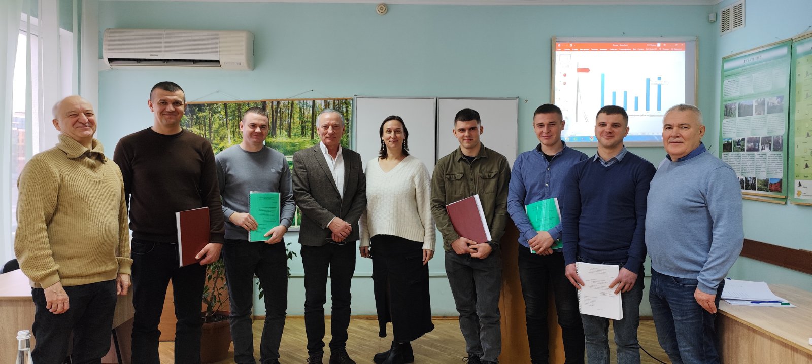 Захист випускних кваліфікаційних робіт магістрів спеціальності 205 Лісове господарство