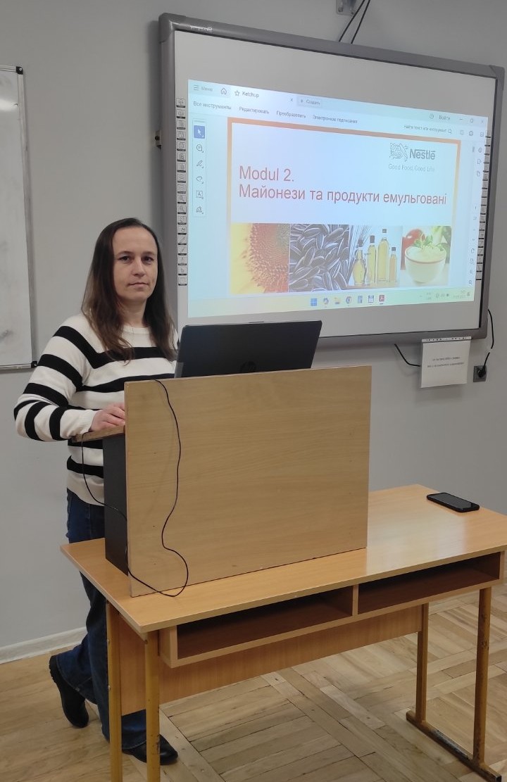 Студентам-хімікам розповіли про технології виготовлення емульгованих продуктів на ПрАТ «Волиньхолдинг»