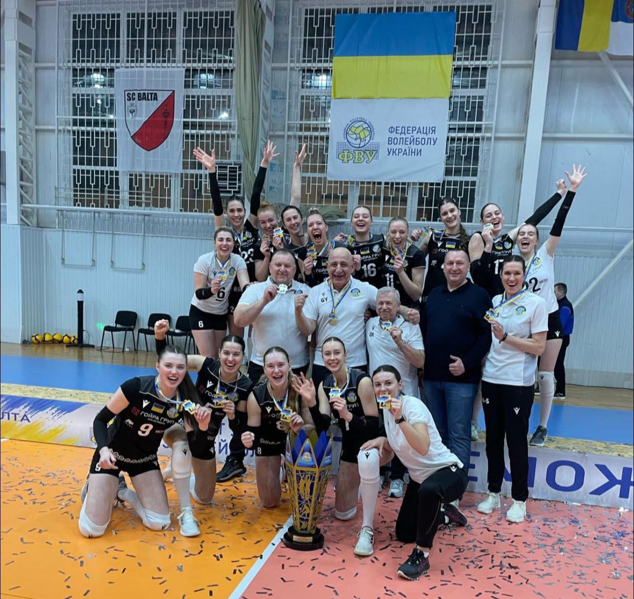 Волейболісткам Університету присвоєно спортивні звання майстрів спорту України