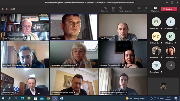 Відбулася наукова конференція в межах реалізації проєкту Кафедра Жана Моне