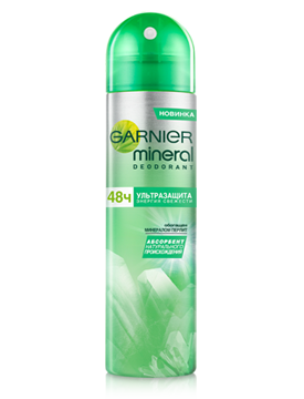Дезодорант Garnier mineral deodorant 48 часов защиты