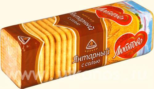 Крекер Любятово Янтарный с сыром
