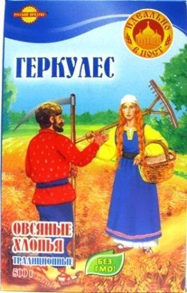 Овсяные хлопья Русский продукт