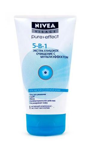 Экстра глубокое очищающее средство NIVEA 5 в 1