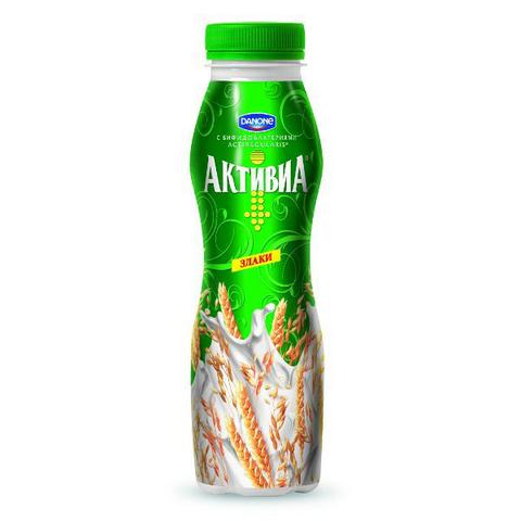 Йогурт питьевой Danone Активиа со злаками