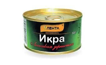 Икра красная Лента Лососевая зернистая