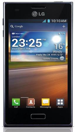 Телефон LG Optimus L5