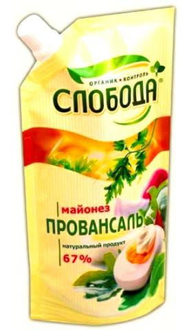 Майонез Слобода 67%