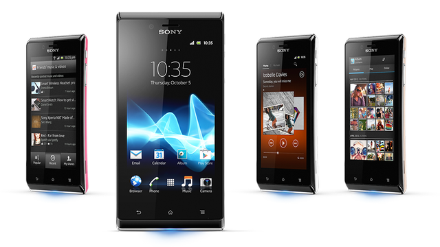 Телефон Sony Xperia J