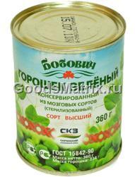 Горошек зеленый "Бобович"