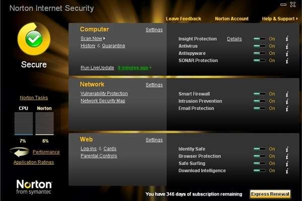 Symantec Norton Internet Security