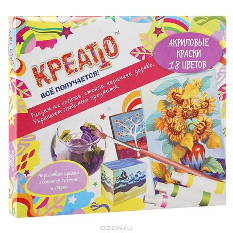 Акриловые краски "Креатто"