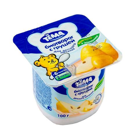Биотворог Тёма "с грушей"