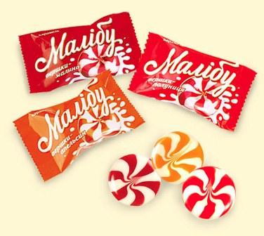 Карамель "Малибу" ROSHEN