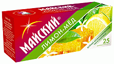 Майский чай Зелёный чай с мёдом и лимоном