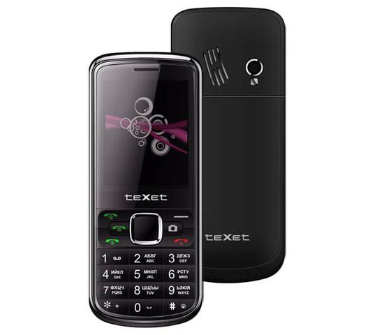 Телефон TeXet TM-333, Black