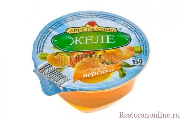 Желе персик Аппетиссимо