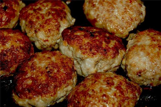 Мясные котлеты