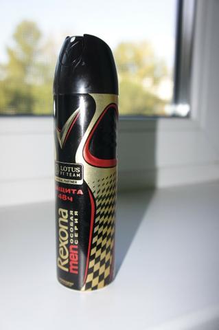 Дезодорант Rexona Men Lotus F1 Team. Особая серия