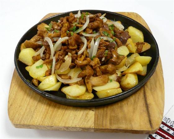 Картошка с грибами
