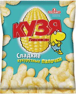 Сладкие кукурузные палочки "Кузя Лакомкин"